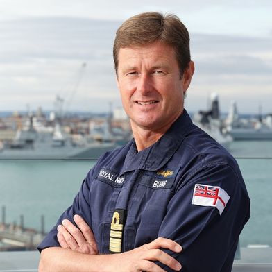 Vice Admiral Andrew Burns CB OBE